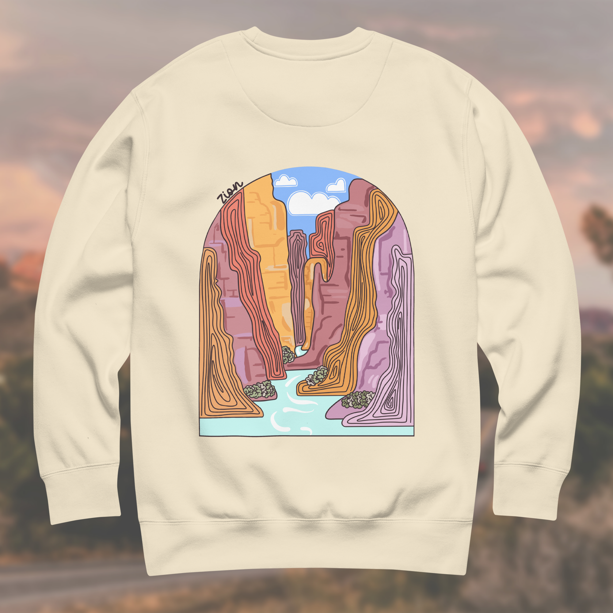 Defend Our Parks Sweatshirt - Zion [Unisex]