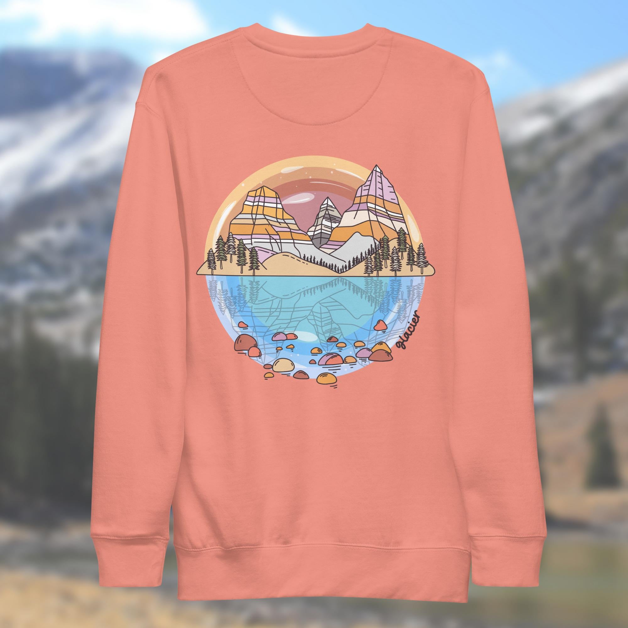 Defend Our Parks Sweatshirt - Glacier [Unisex]